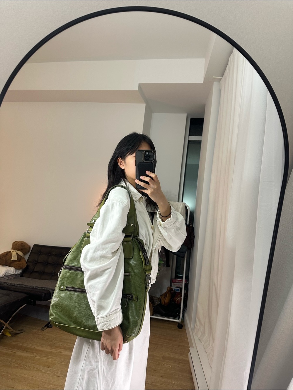 Matt and Nat Olive Green Shoulder Bag